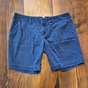 Blue Casual Shorts